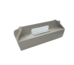 Коробка универсальная с ручками 275х90х75 мм белая