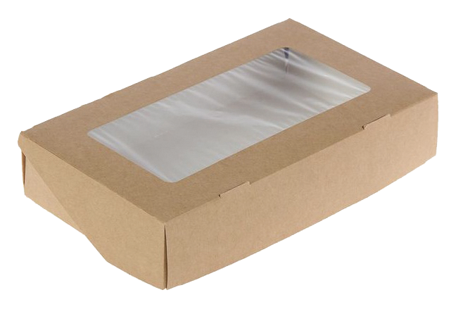 Коробка 'DoEco' ECO TABOX 1450 gl с окном 260х150х40 мм