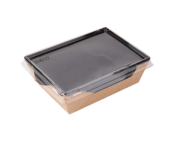 Коробка-салатник 'DoEco' ECO OpSalad 400 Black Edition 145х95х45 мм