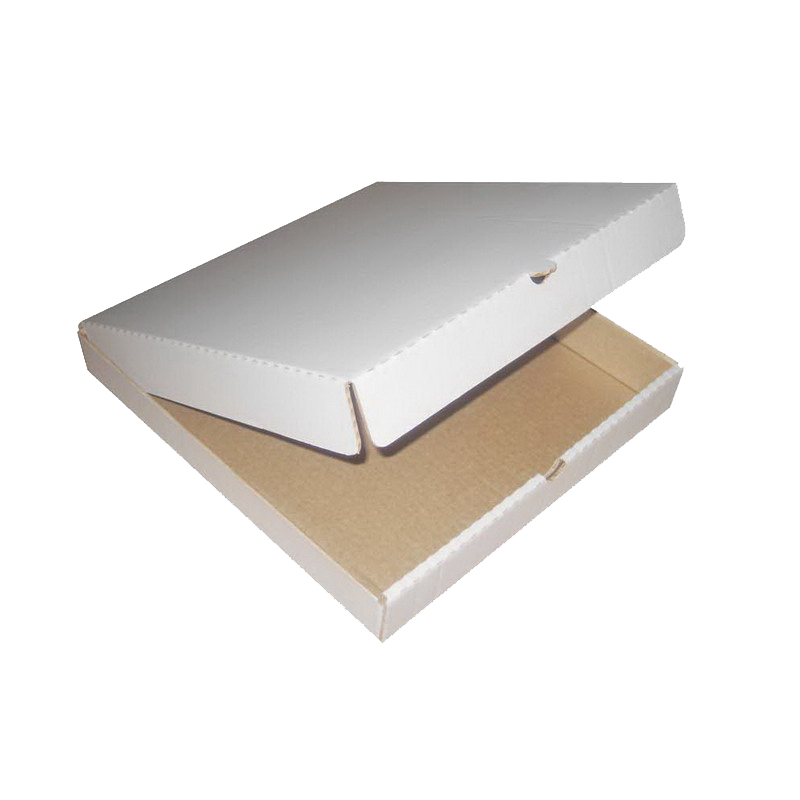Коробка д/пиццы 250х250х40 мм белый микрогофрокартон