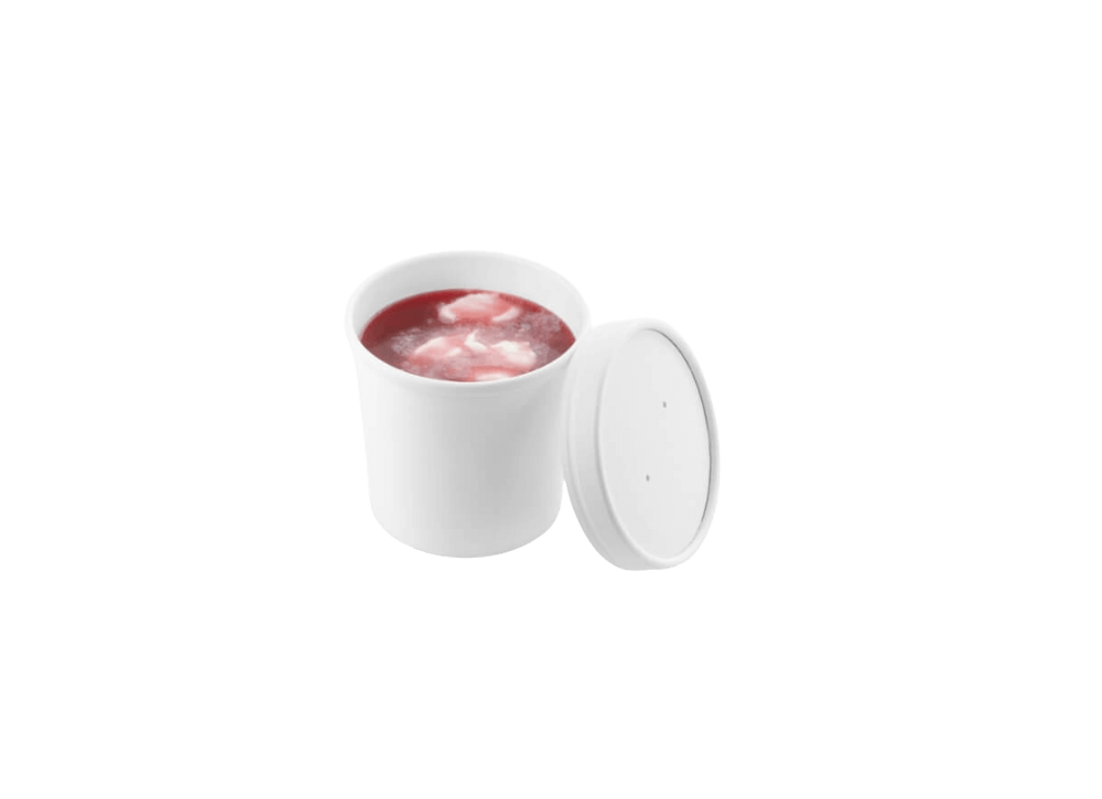 Упаковка для супа с крышкой 'DoEco' ECO SOUP 26W 760 мл 