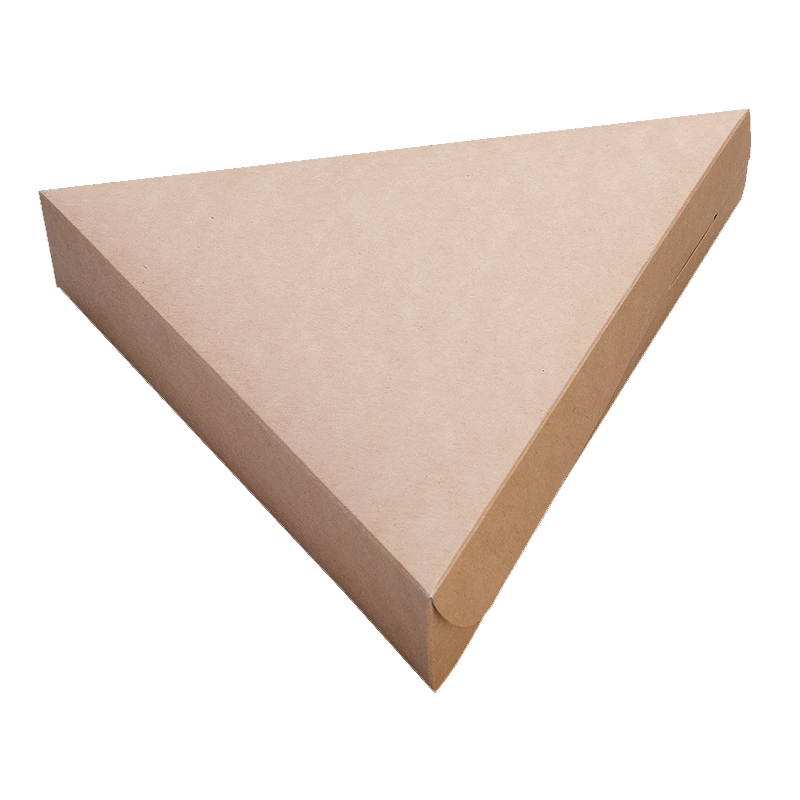Коробка под пиццу треугольная ECO PIE 800 мл 220х200х40 мм