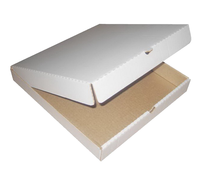 Коробка д/пиццы профиль B 250х250х40 мм белый картон