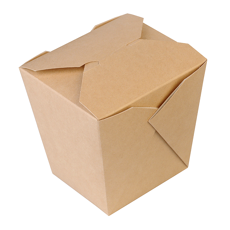 Коробка для лапши ECO NOODLES картонная склеенная 101х101х106 мм