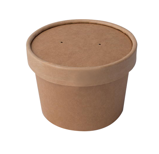 Упаковка для супа 'DoEco' ECO SOUP 8C 75х60 мм 230 мл