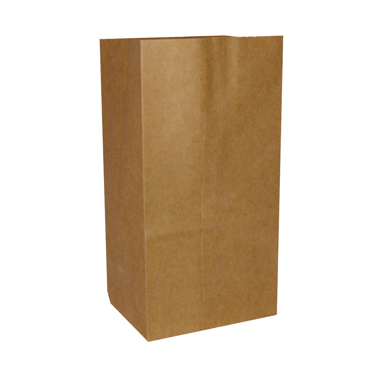 Бумажный крафт пакет коричневый (120+80)х335 мм в шоу боксе