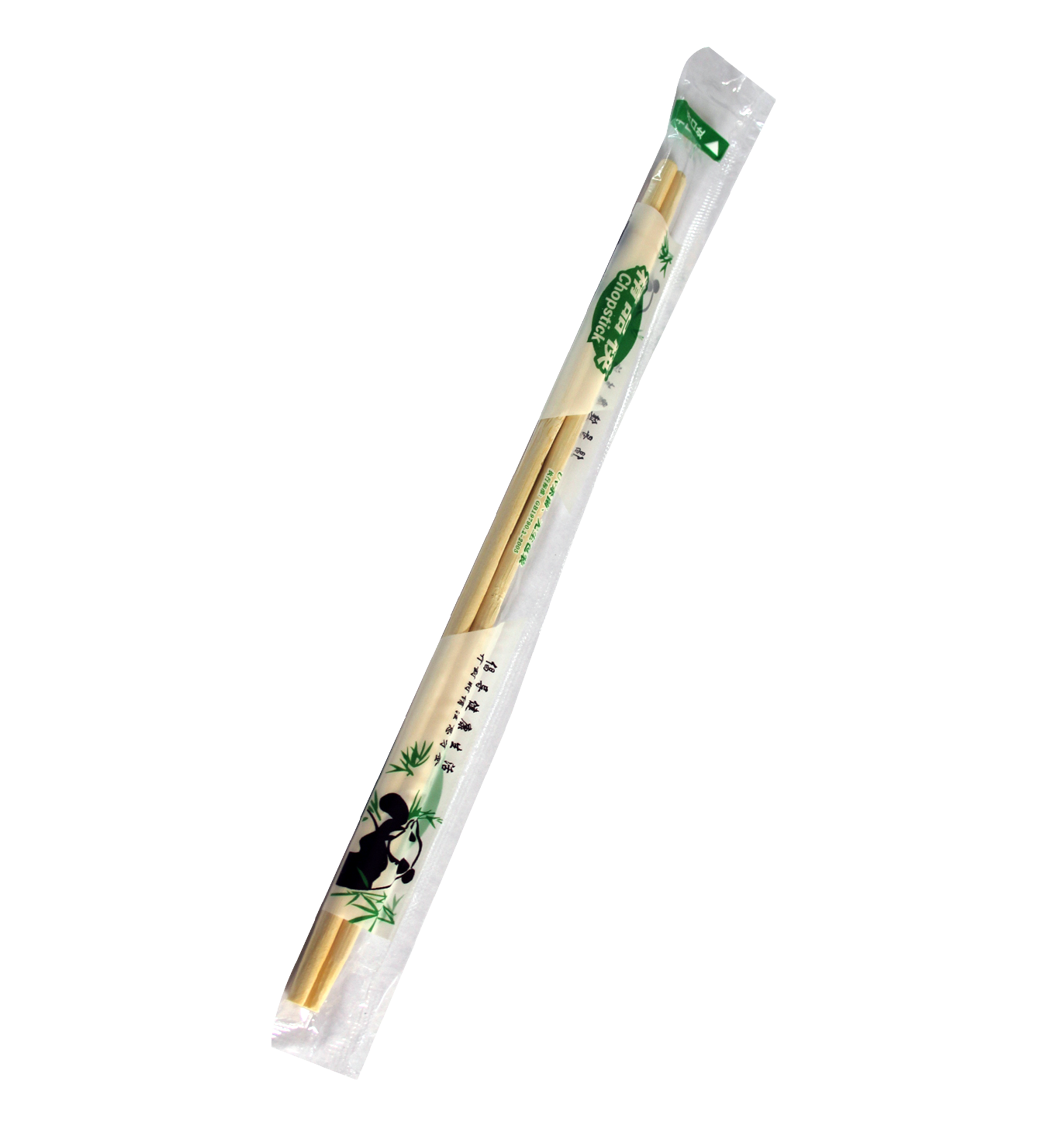 Палочки для еды китайские,d 5 мм, h 230 мм, в индивидуальной пэ упаковке