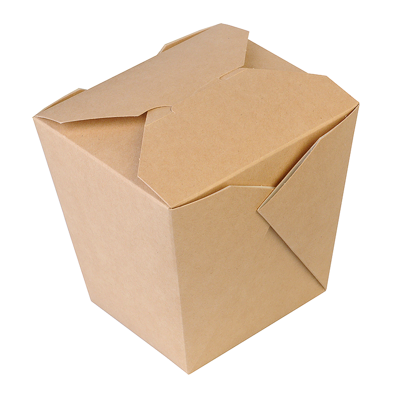 Коробка для лапши ECO NOODLES картонная склеенная 101х101х106 мм 